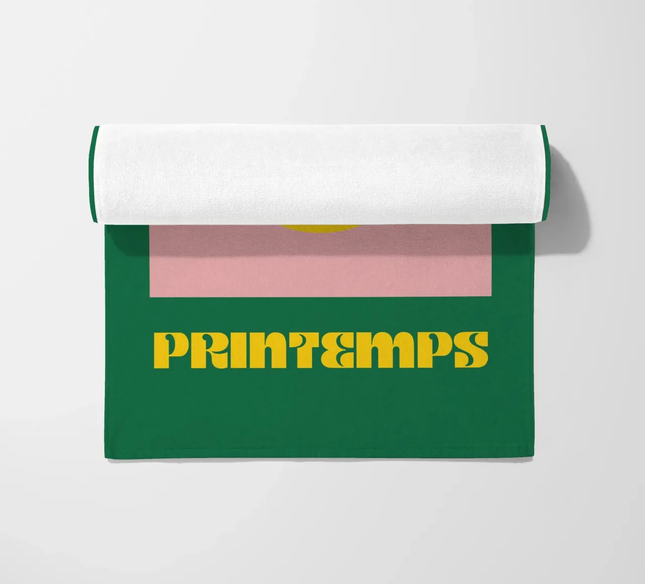 Springtime #4 beach towel by Carte Blanche Me Now