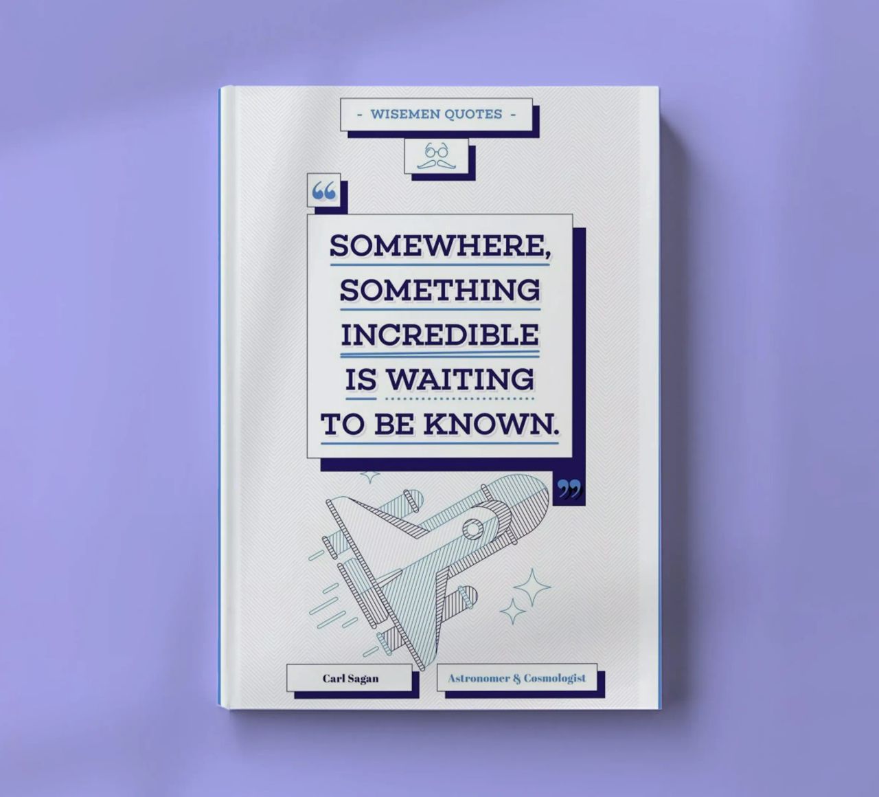 Carl Sagan notebook by Aycan Elijah Yilmaz