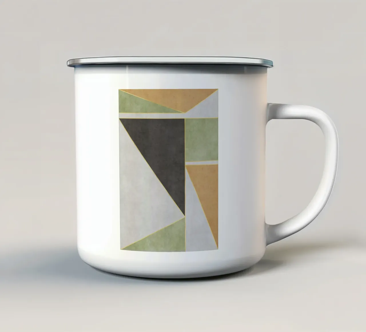 Green Harmony No 3 tazza in smalto da treechild