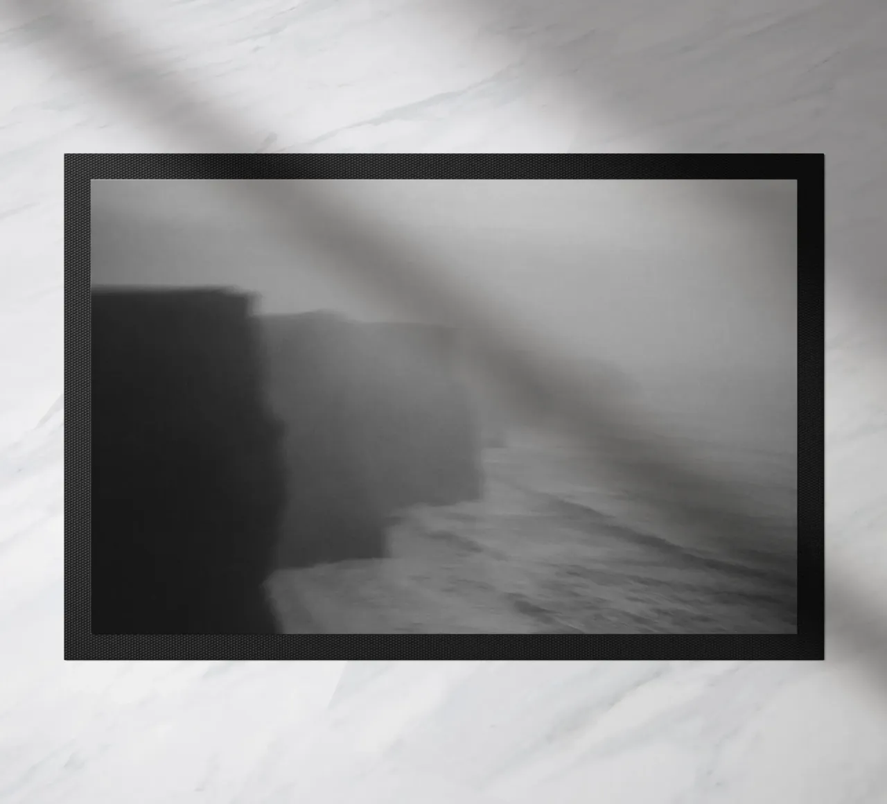 Cliffs of Moher, Irland, schwarz weiß am Abend, Hochformat zerbino da Stina Freytag