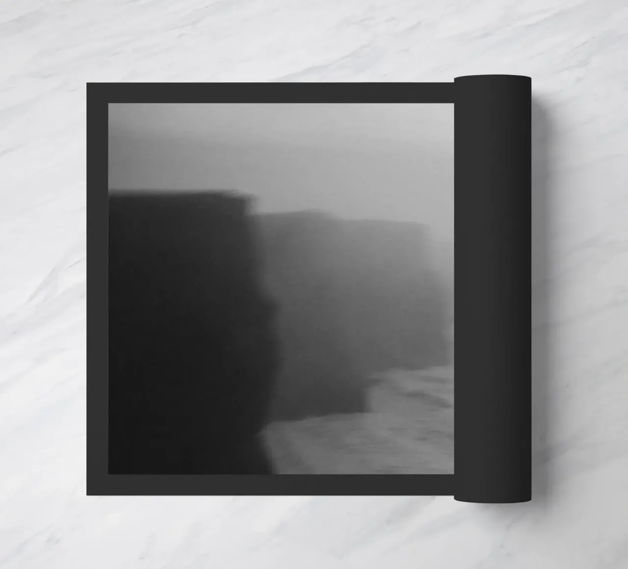 Cliffs of Moher, Irland, schwarz weiß am Abend, Hochformat zerbino da Stina Freytag