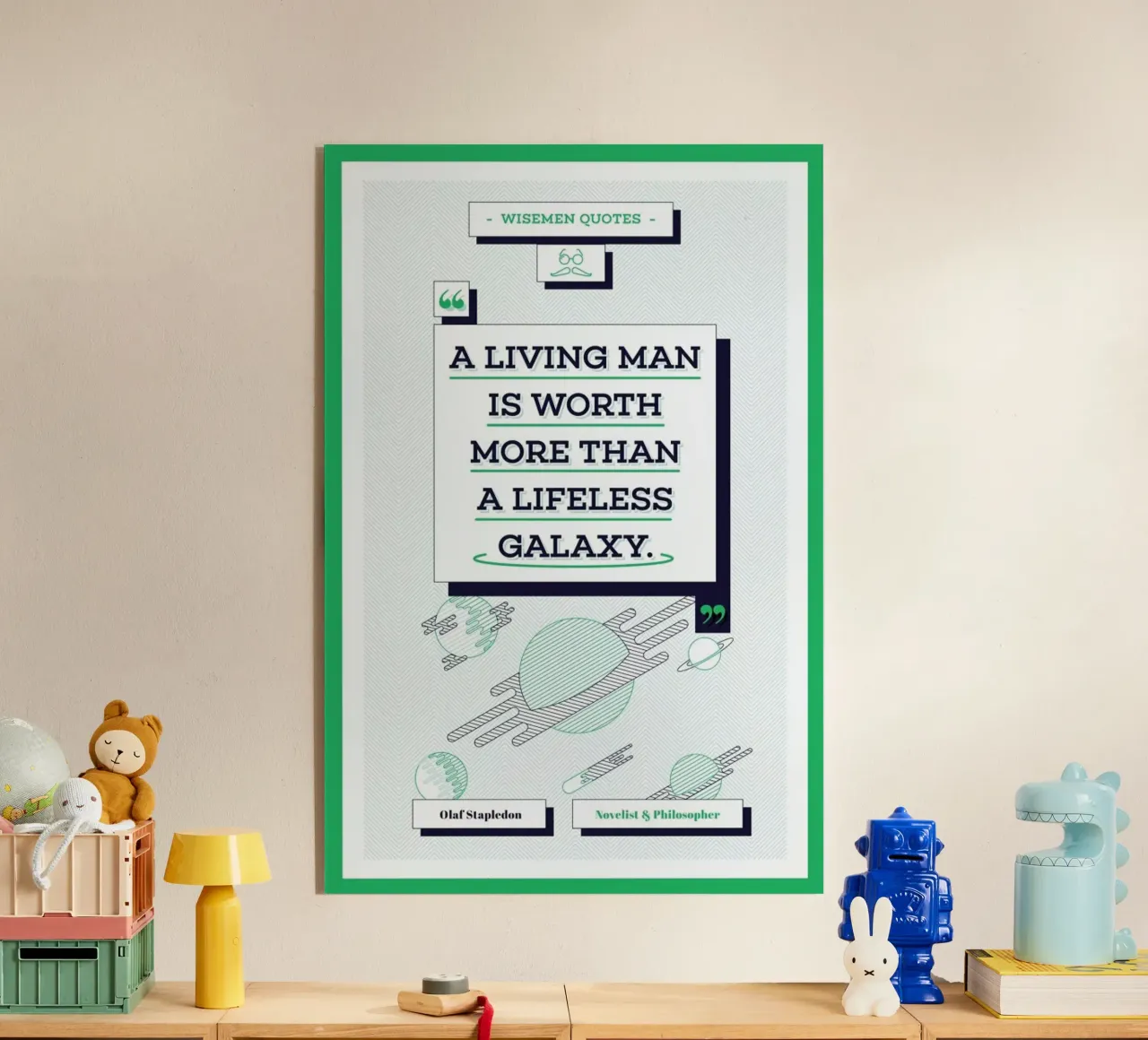 Olaf Stapledon plexiglass da Aycan Elijah Yilmaz