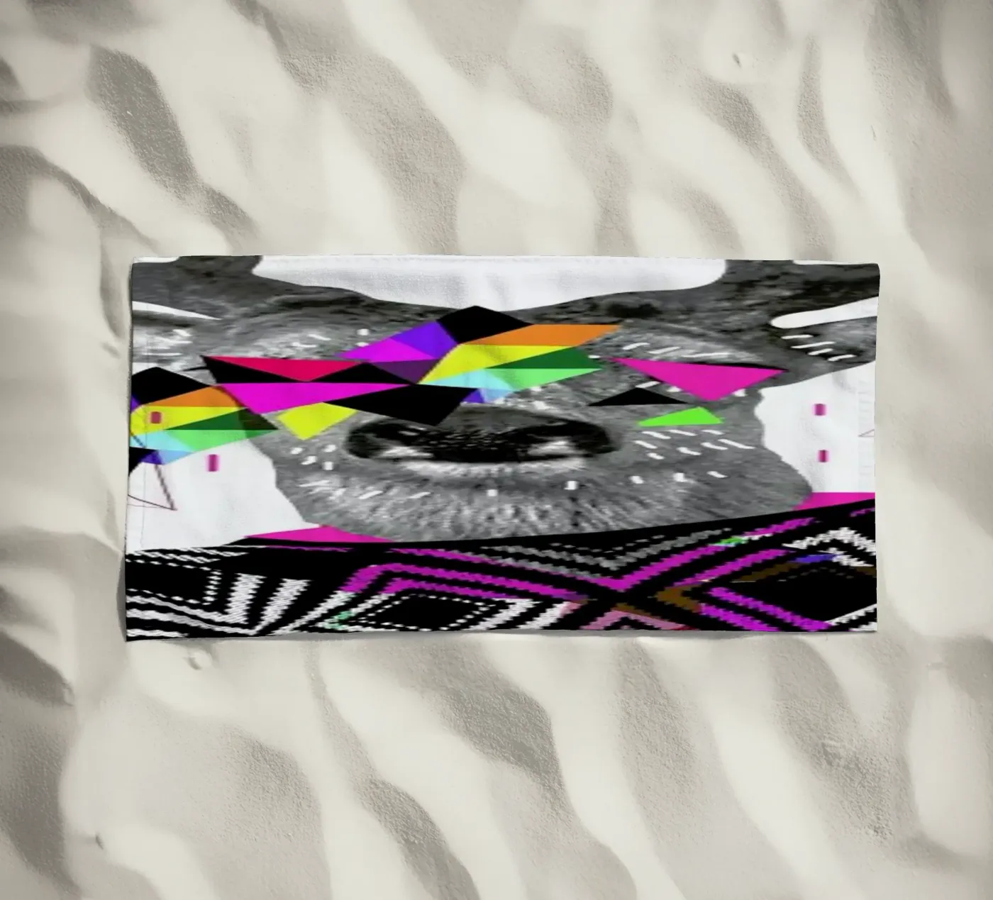 WWWW strandhanddoek van Kris Tate