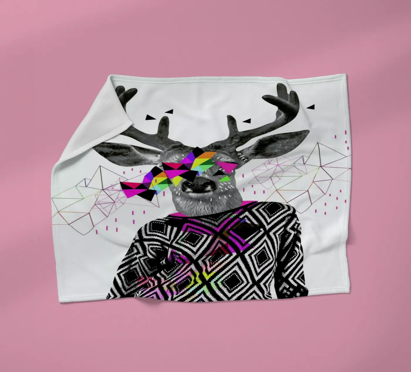 WWWW Fleecedecke von Kris Tate