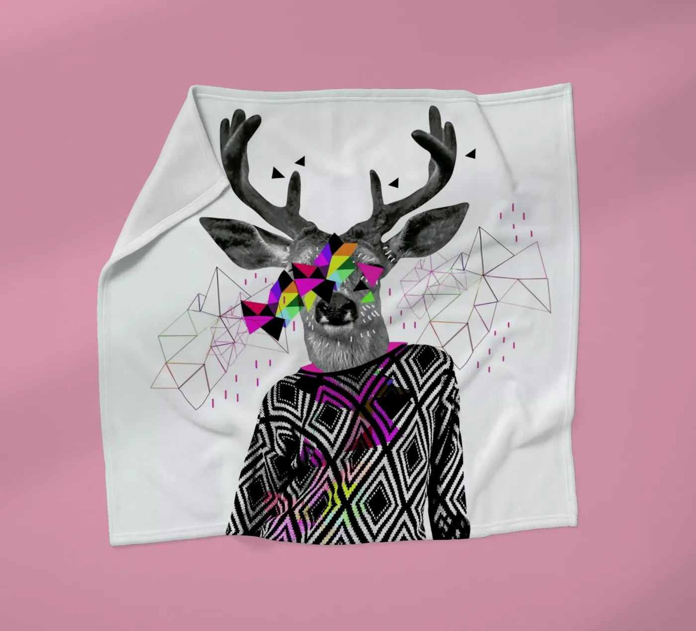 WWWW Fleecedecke von Kris Tate