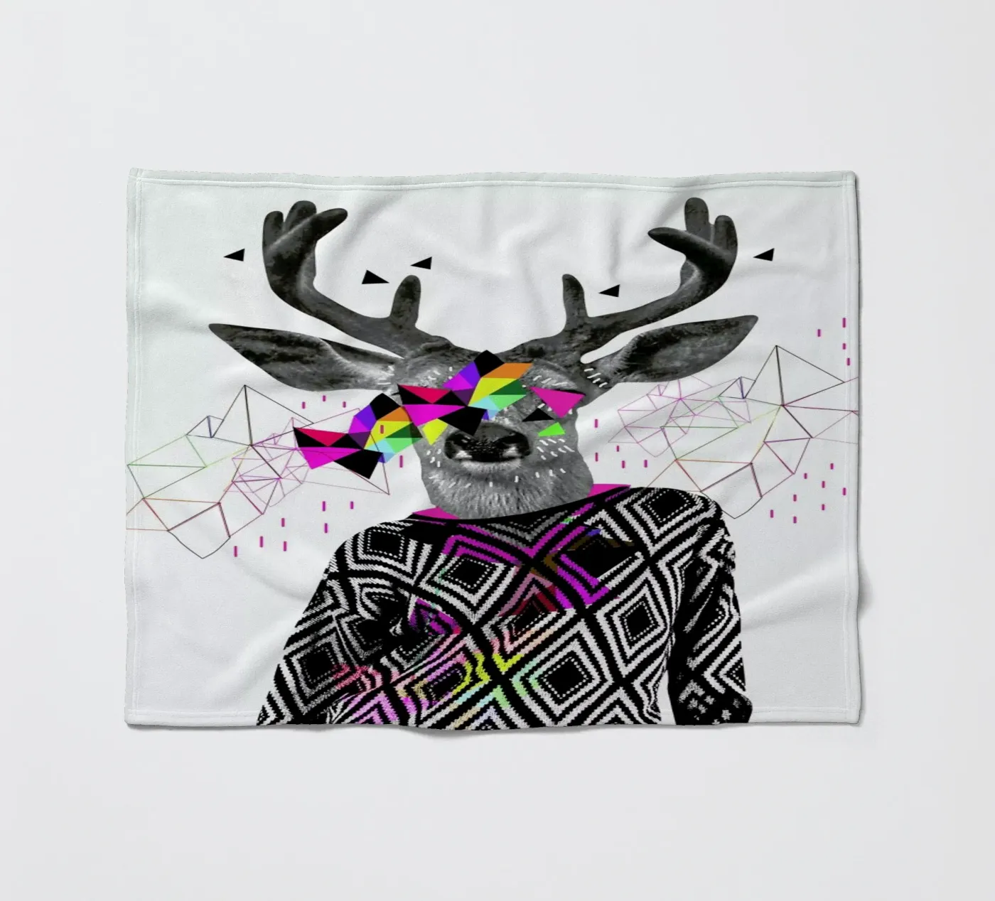WWWW Fleecedecke von Kris Tate