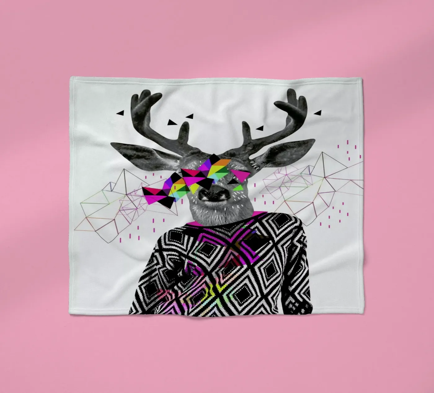 WWWW Fleecedecke von Kris Tate