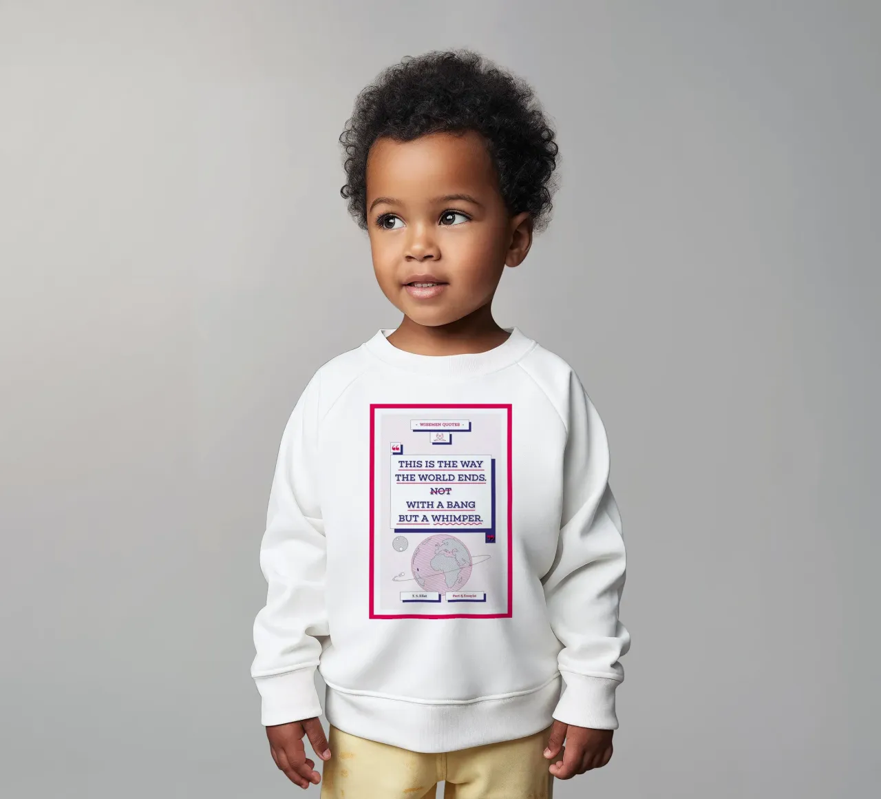 T. S. Eliot sweat pour bébé de Aycan Elijah Yilmaz