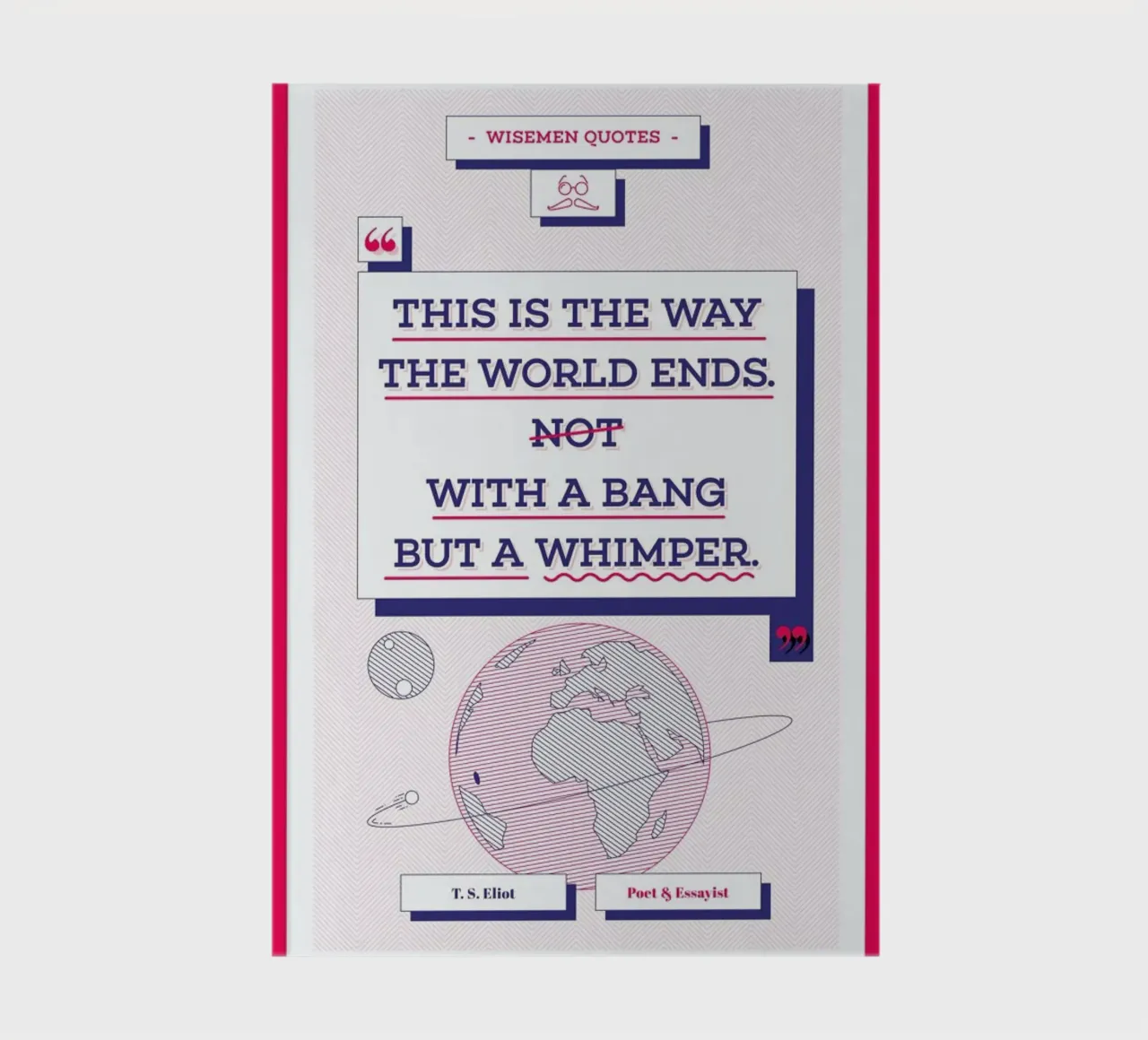 T. S. Eliot notebook by Aycan Elijah Yilmaz