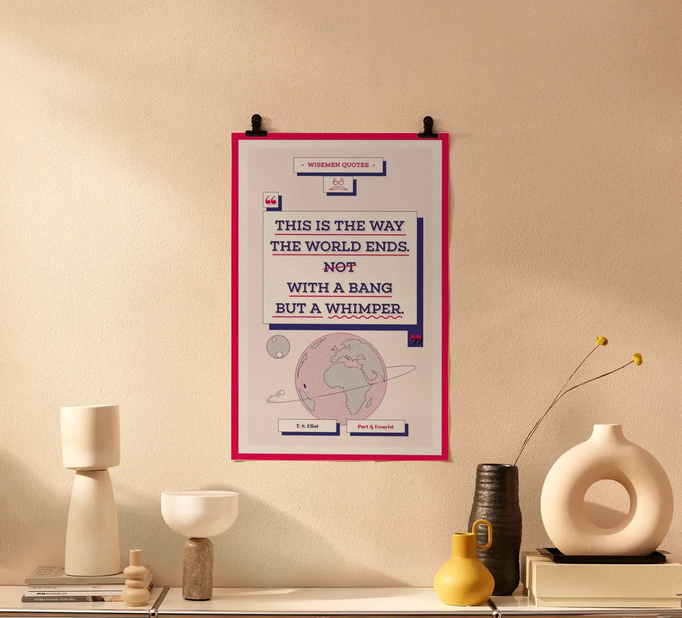 T. S. Eliot poster da Aycan Elijah Yilmaz