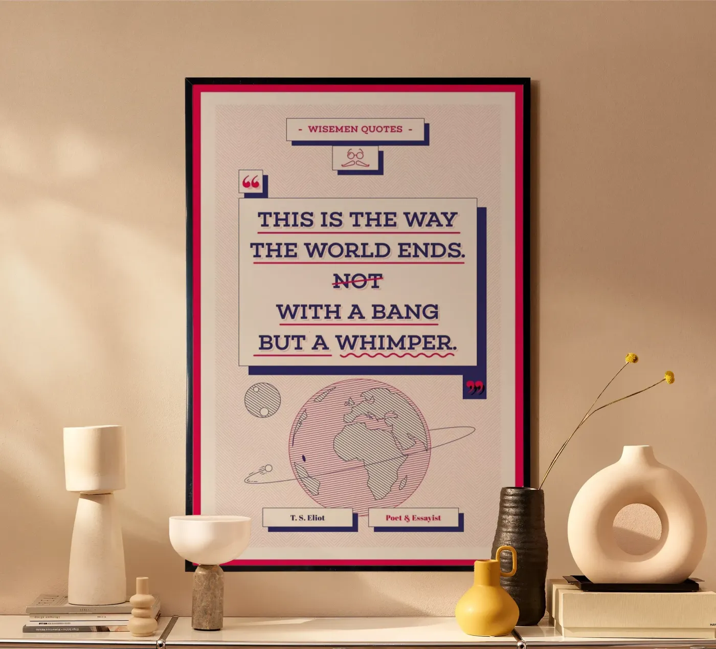 T. S. Eliot poster da Aycan Elijah Yilmaz