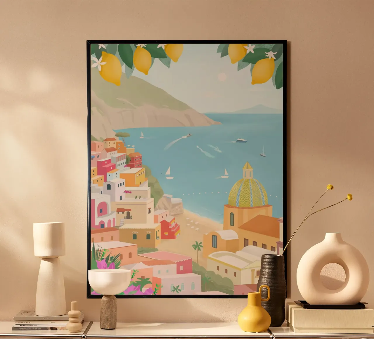 Amalfi Coast carta hahnemühle da PetrArts