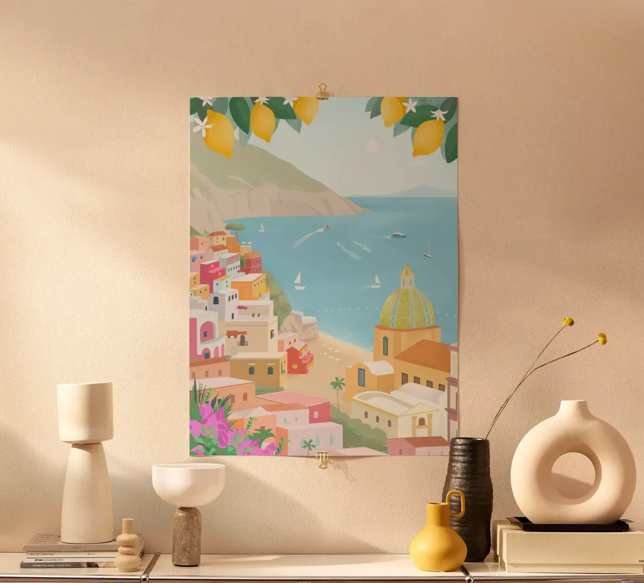 Amalfi Coast carta hahnemühle da PetrArts
