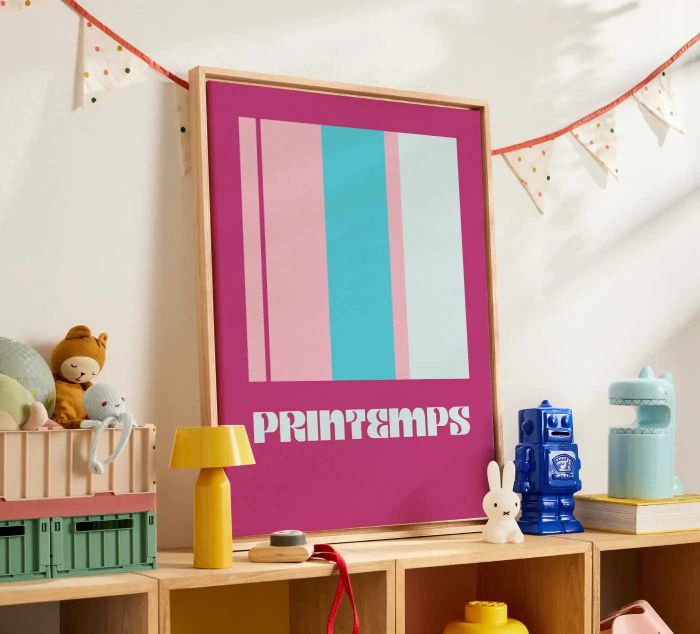 Spring #5 tela da Blue Sweet Blue