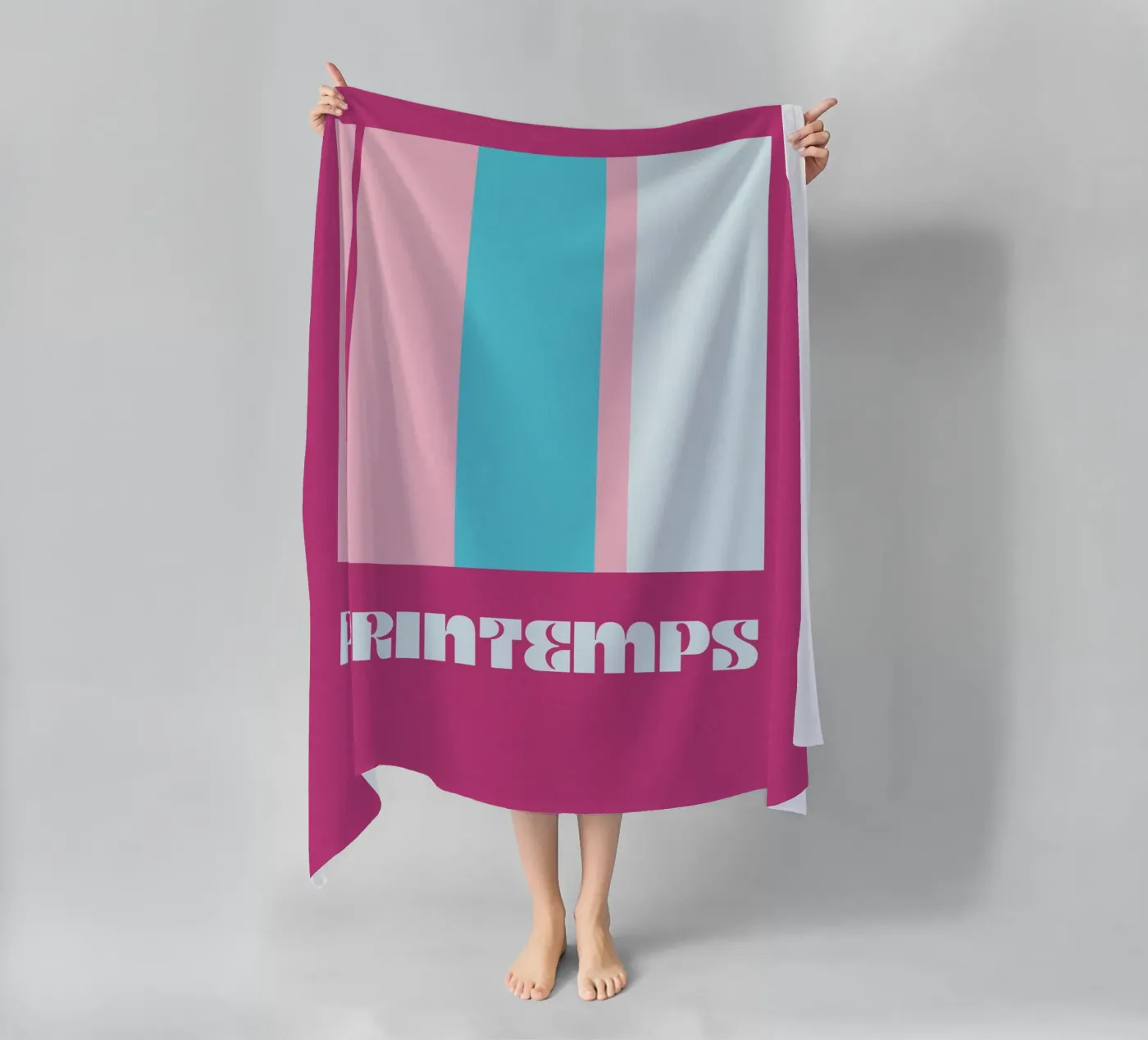 Spring #5 strandhanddoek van Blue Sweet Blue