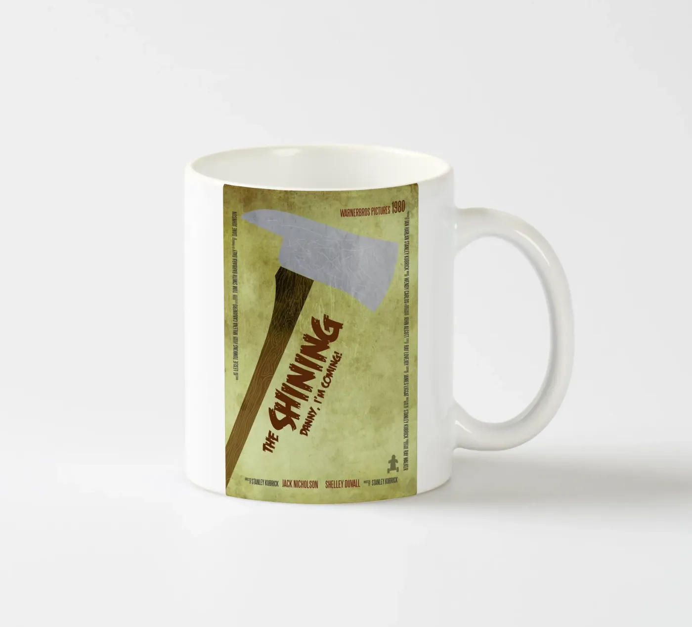 The Shining ceramic mug by Aycan Elijah Yilmaz