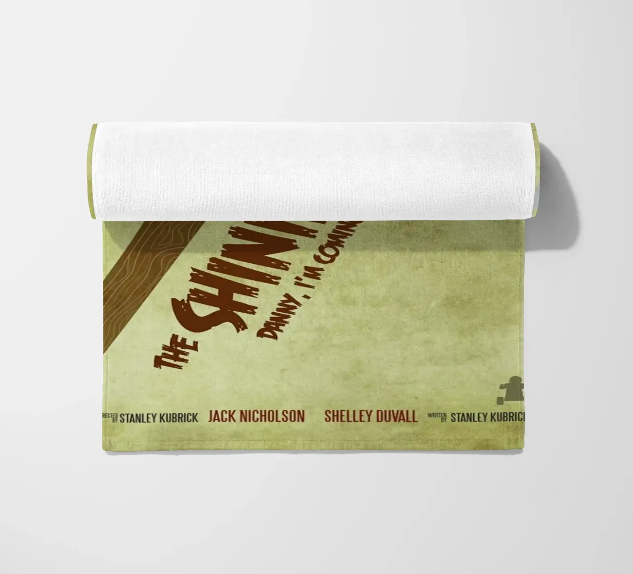 The Shining beach towel by Aycan Elijah Yilmaz