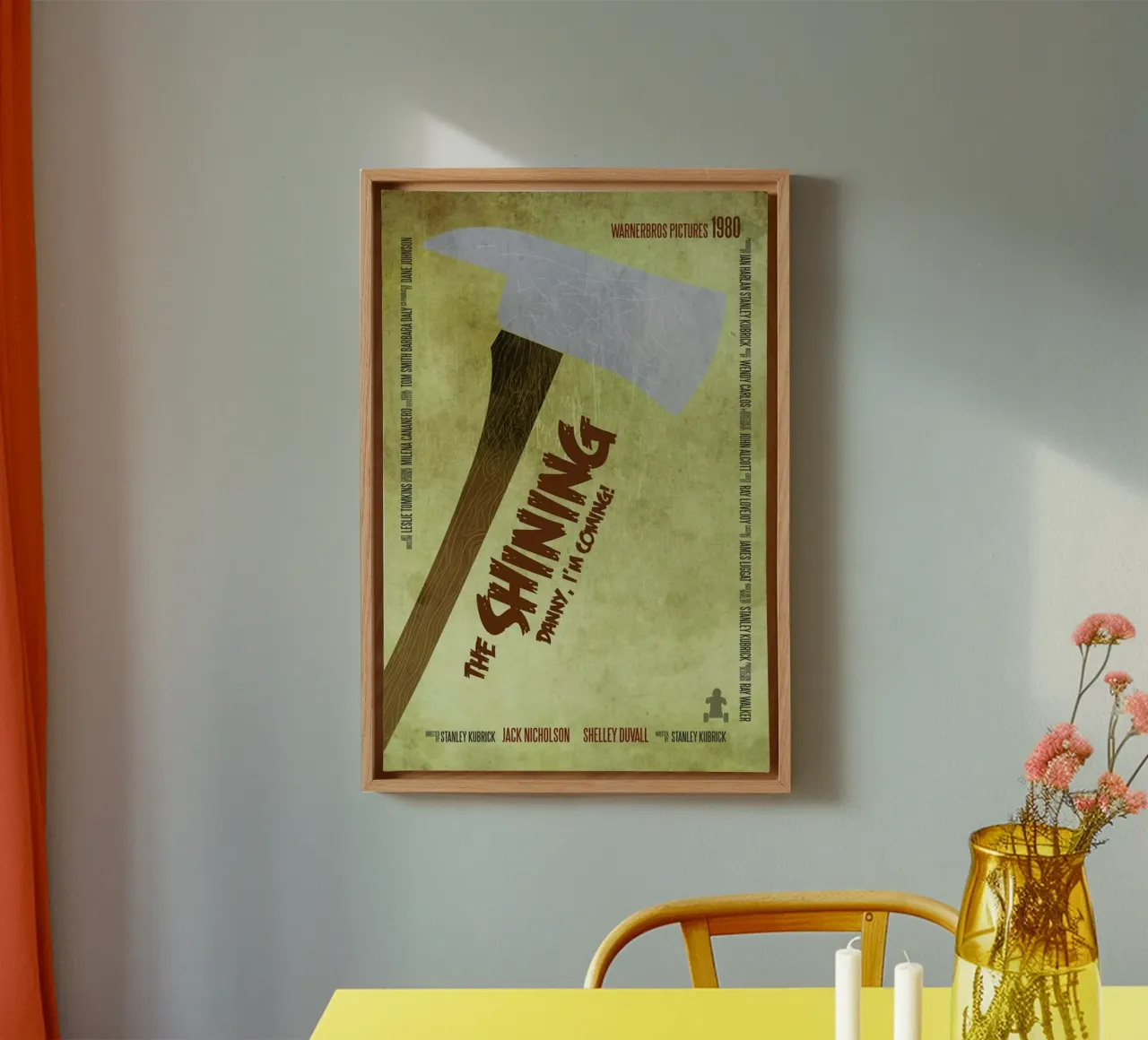The Shining tela con Cornice a cassetta da Aycan Elijah Yilmaz