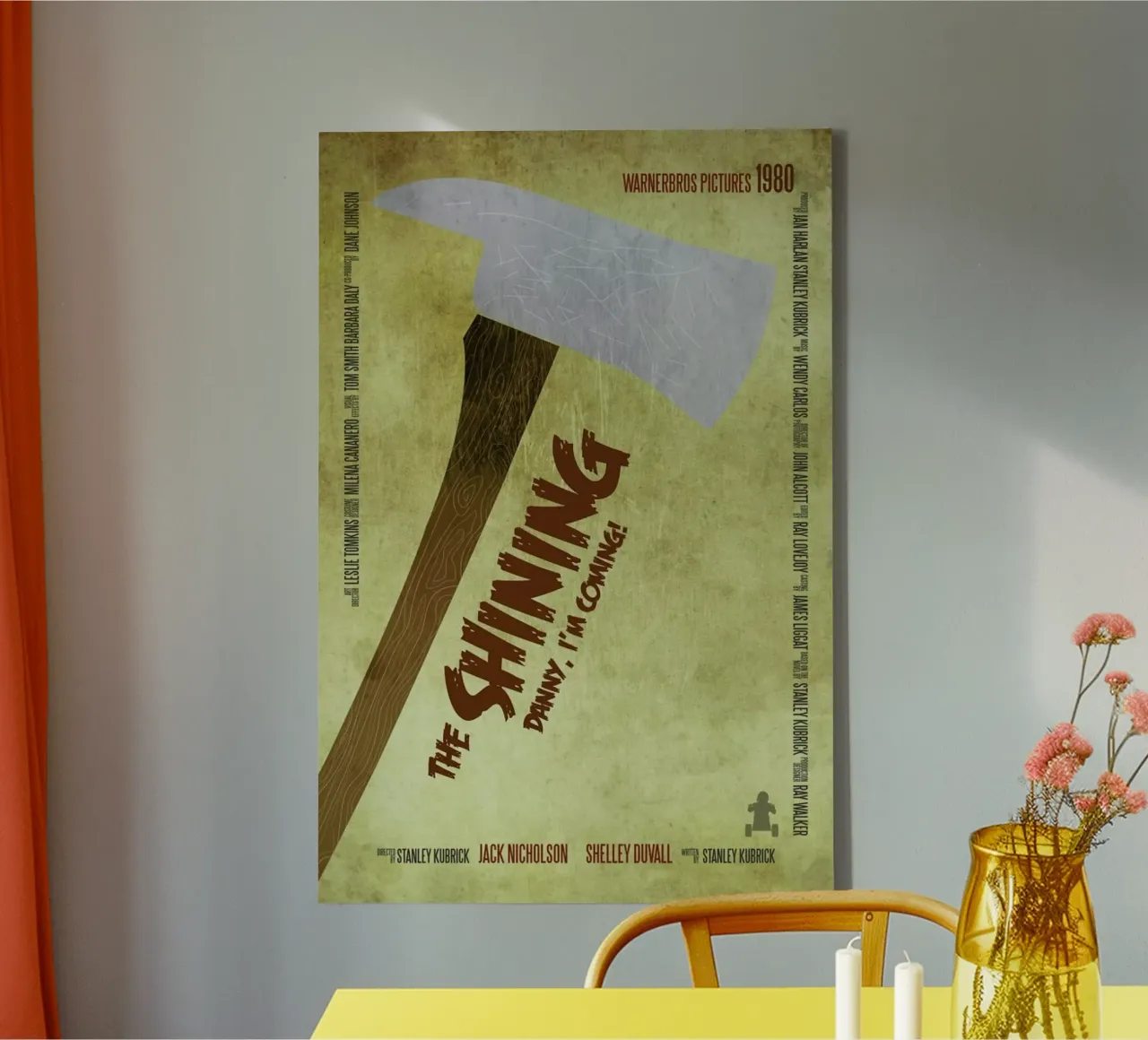 The Shining canvas by Aycan Elijah Yilmaz