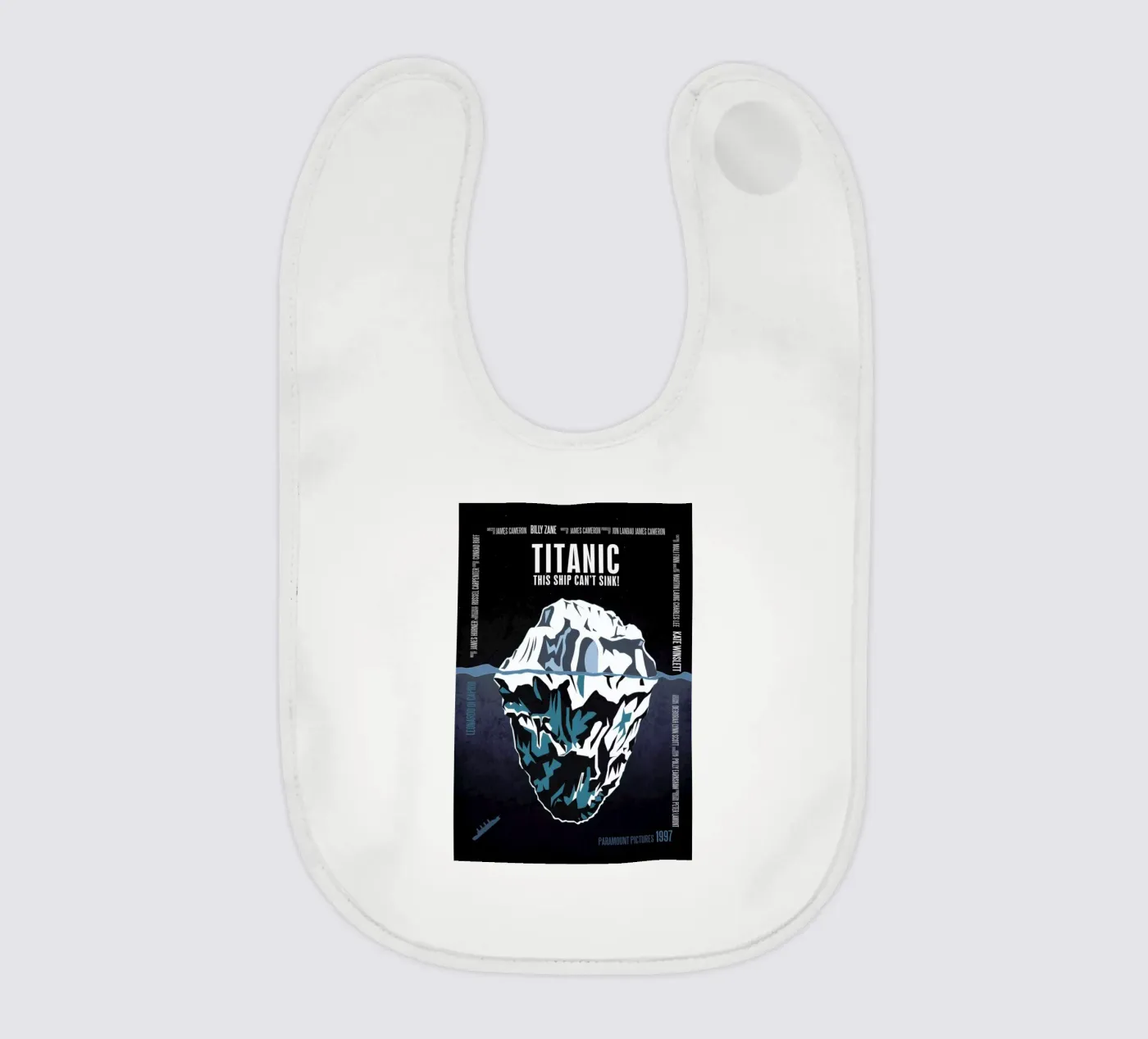 Titanic baby bib by Aycan Elijah Yilmaz