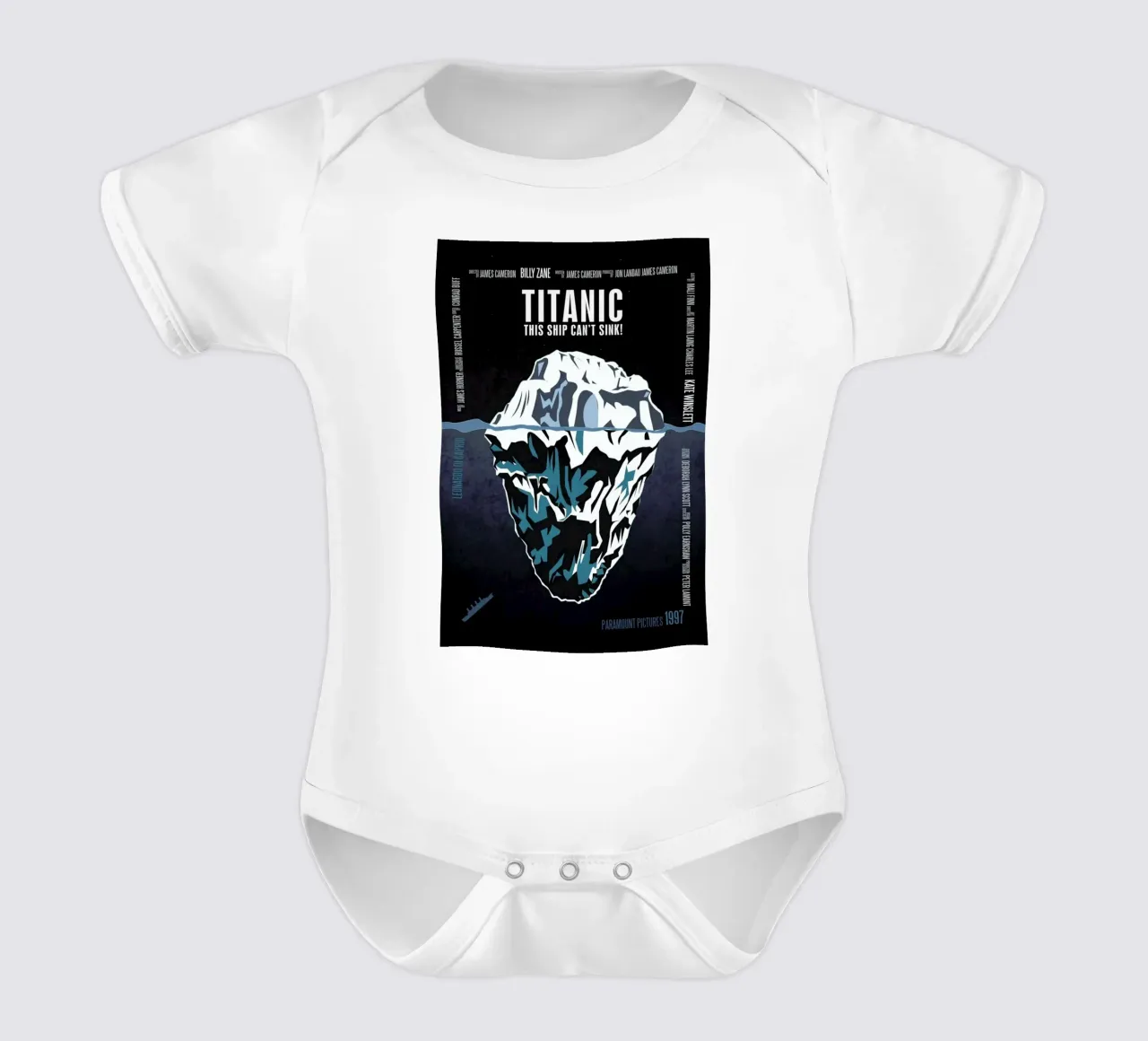 Titanic body neonato maniche corte da Aycan Elijah Yilmaz