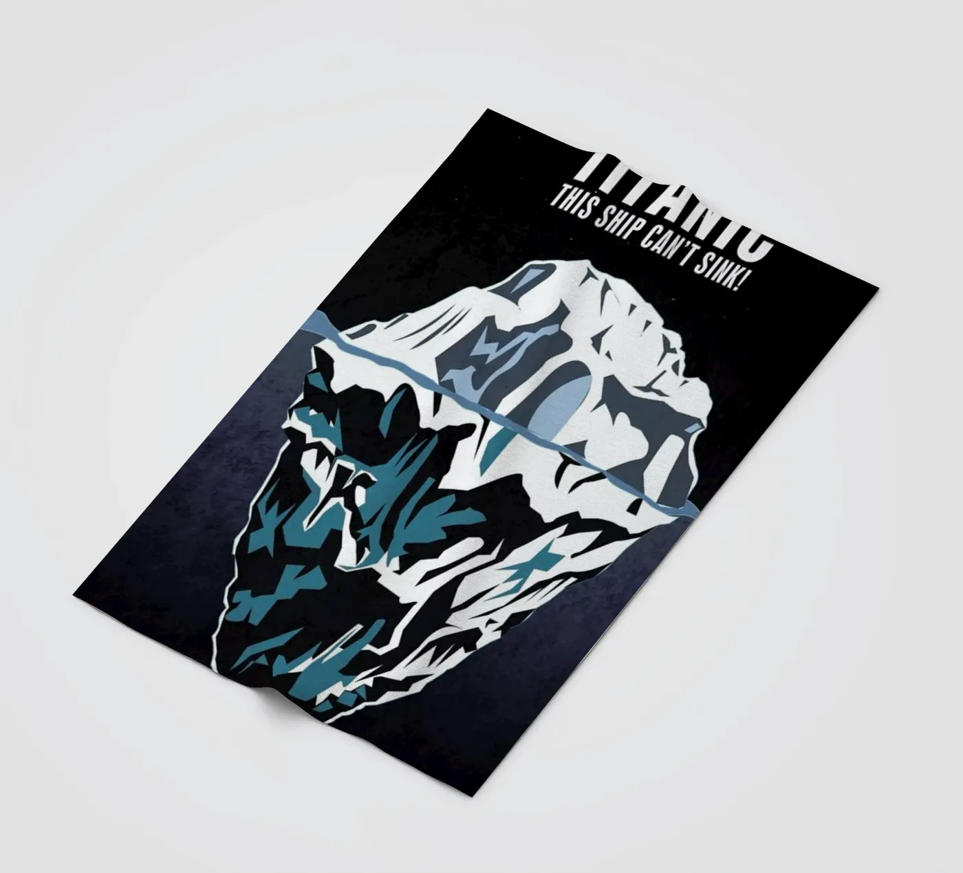 Titanic fleece blanket by Aycan Elijah Yilmaz