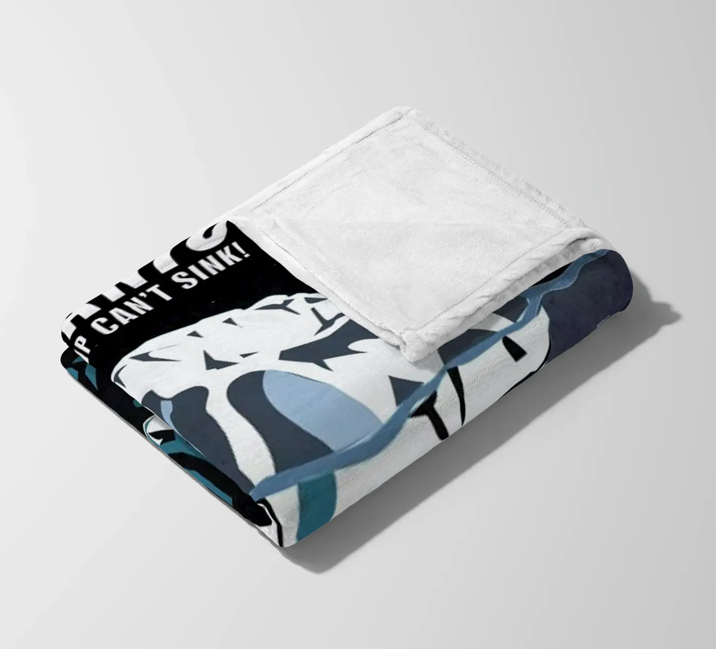 Titanic fleece blanket by Aycan Elijah Yilmaz