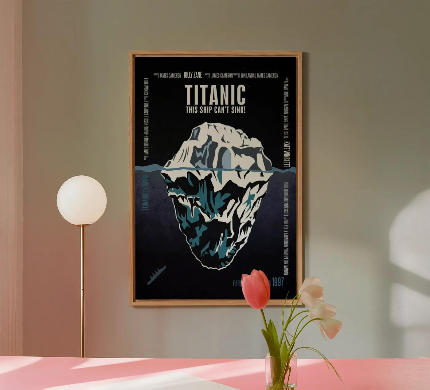 Titanic alluminio dibond da Aycan Elijah Yilmaz