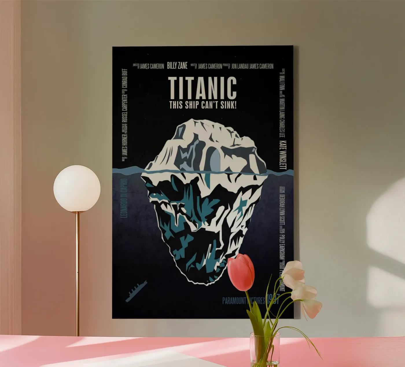 Titanic canvas by Aycan Elijah Yilmaz