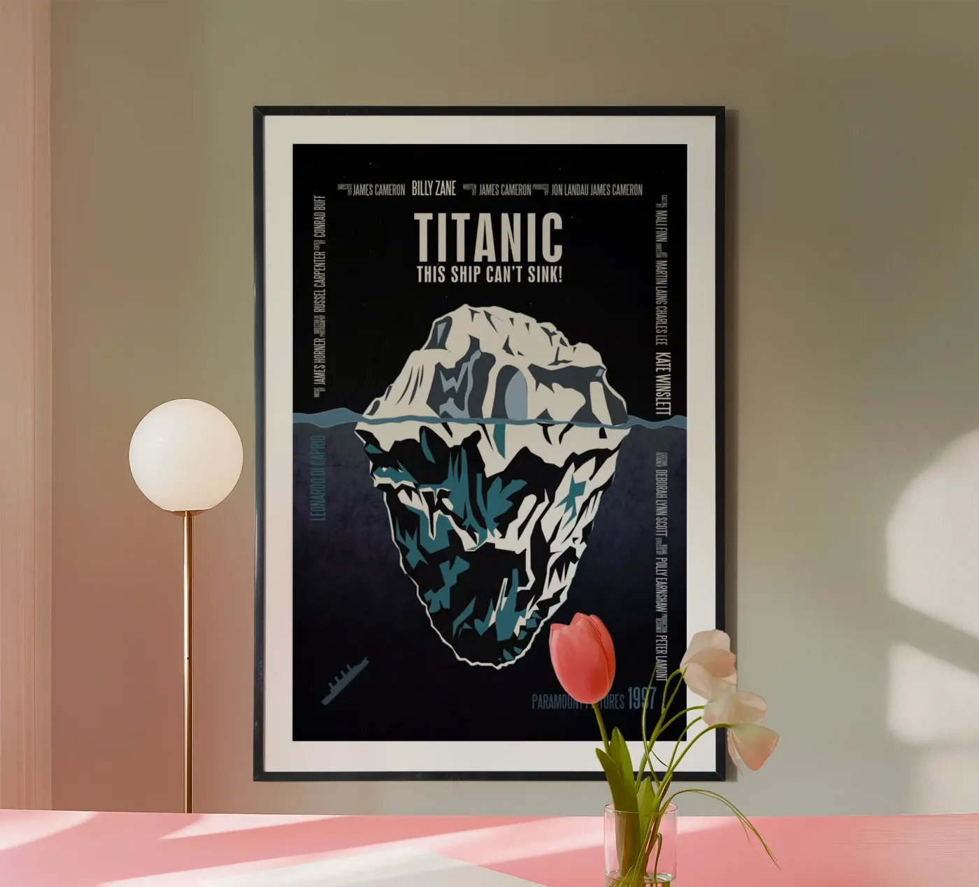 Titanic poster van Aycan Elijah Yilmaz