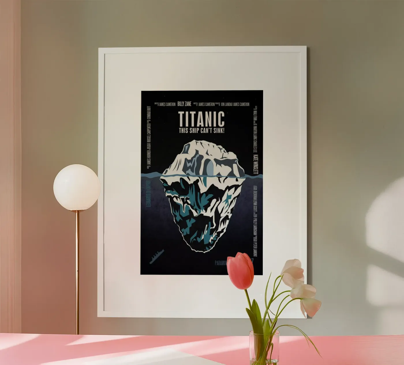 Titanic poster van Aycan Elijah Yilmaz