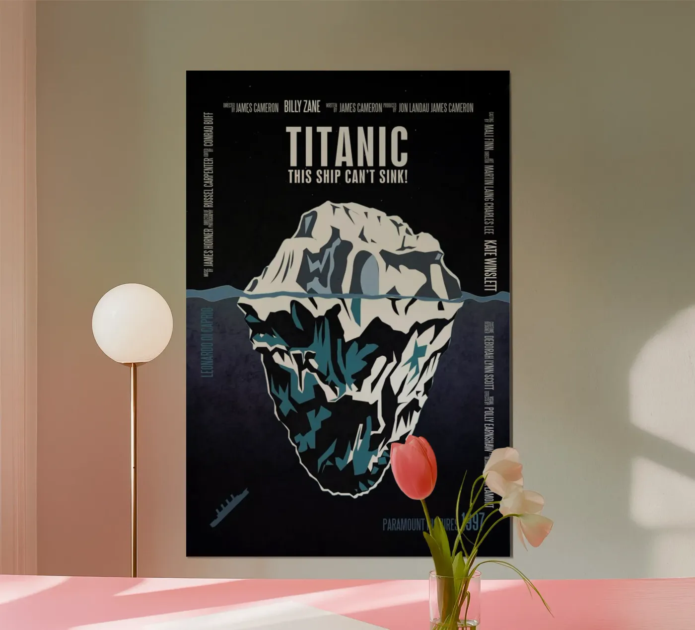 Titanic poster van Aycan Elijah Yilmaz