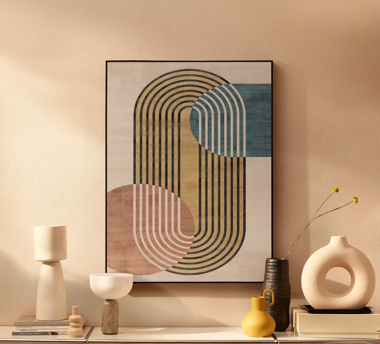 Geometric Harmony Acryl-Glas von treechild