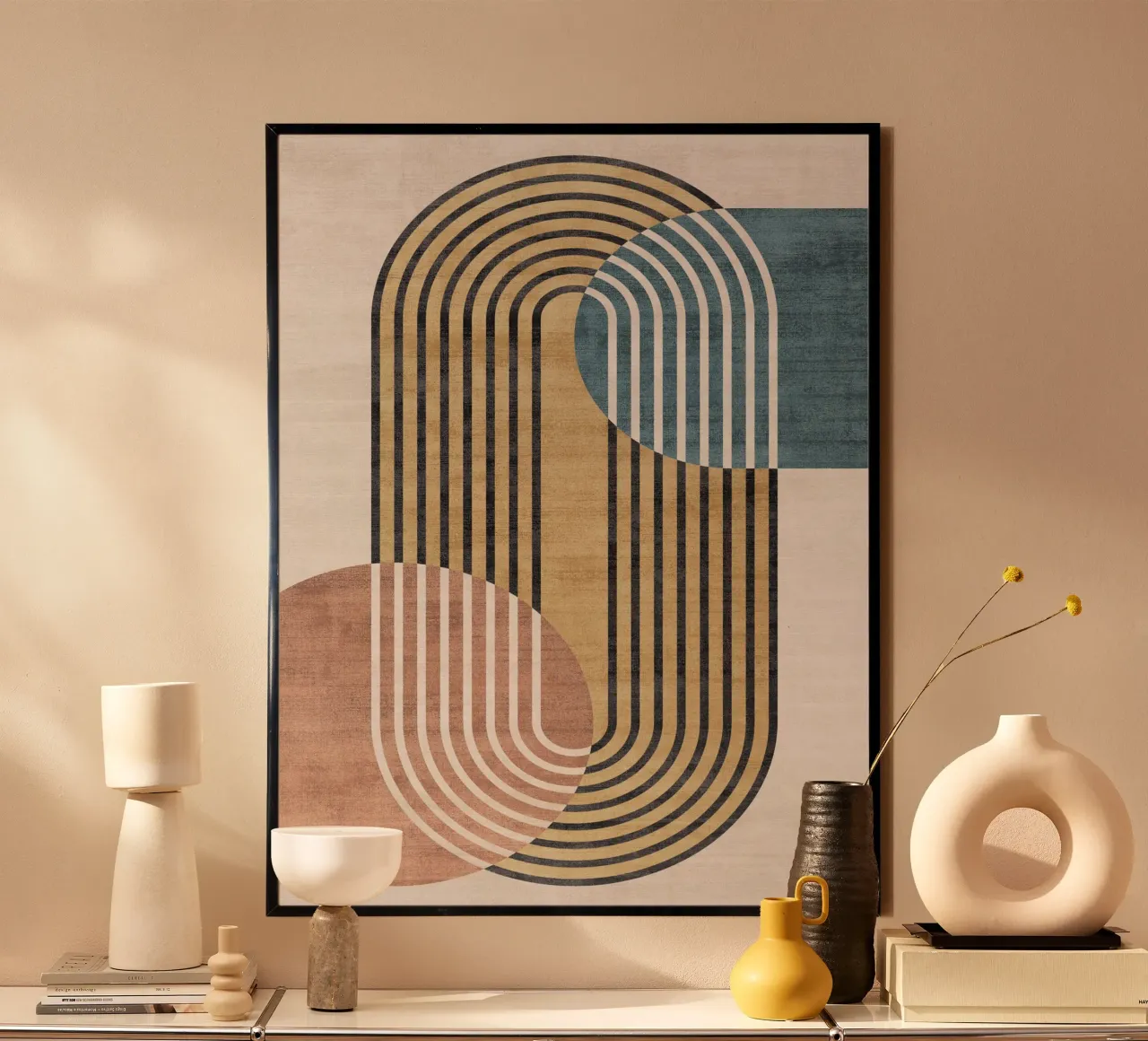 Geometric Harmony poster da treechild