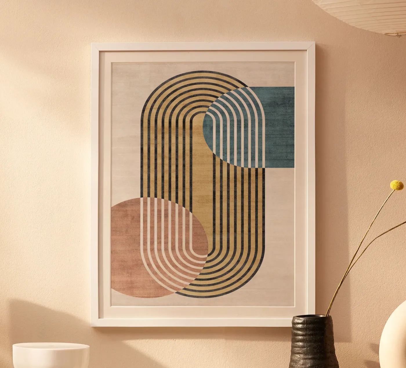 Geometric Harmony poster van treechild