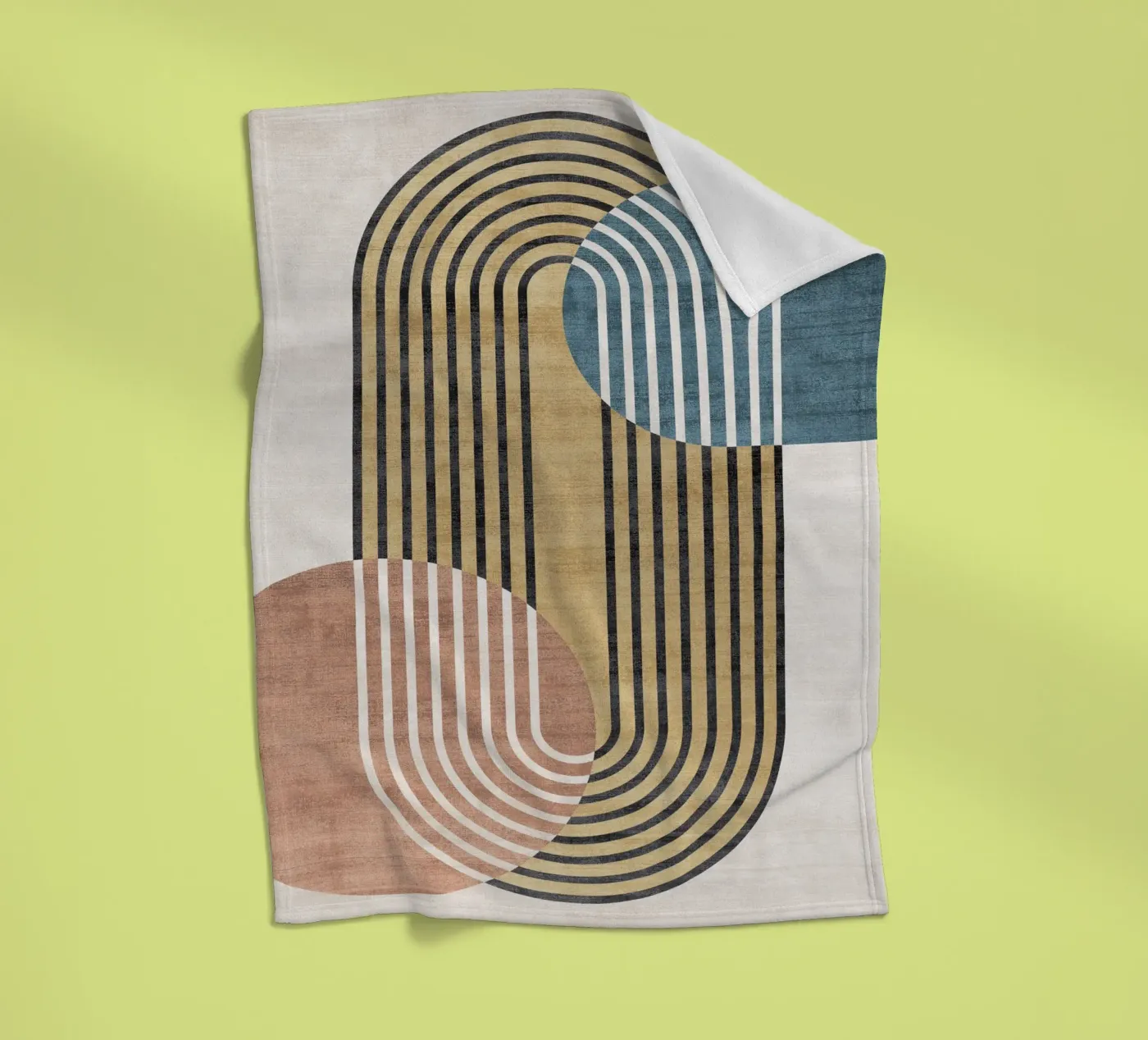 Geometric Harmony fleecedeken van treechild