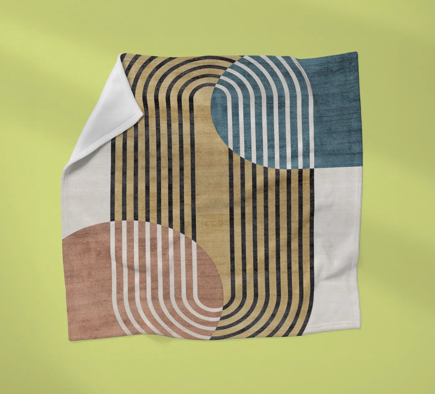 Geometric Harmony fleecedeken van treechild