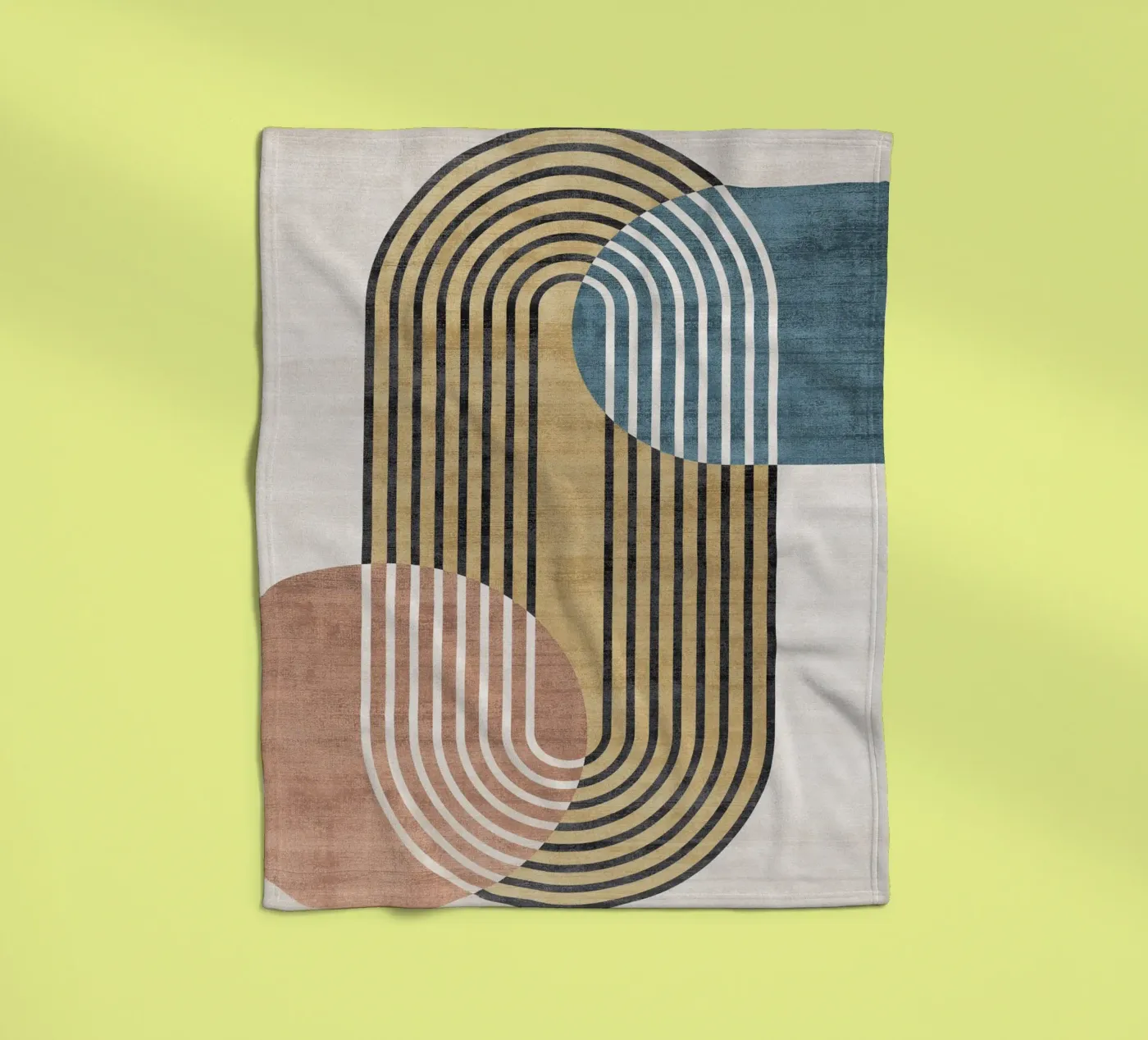 Geometric Harmony fleecedeken van treechild