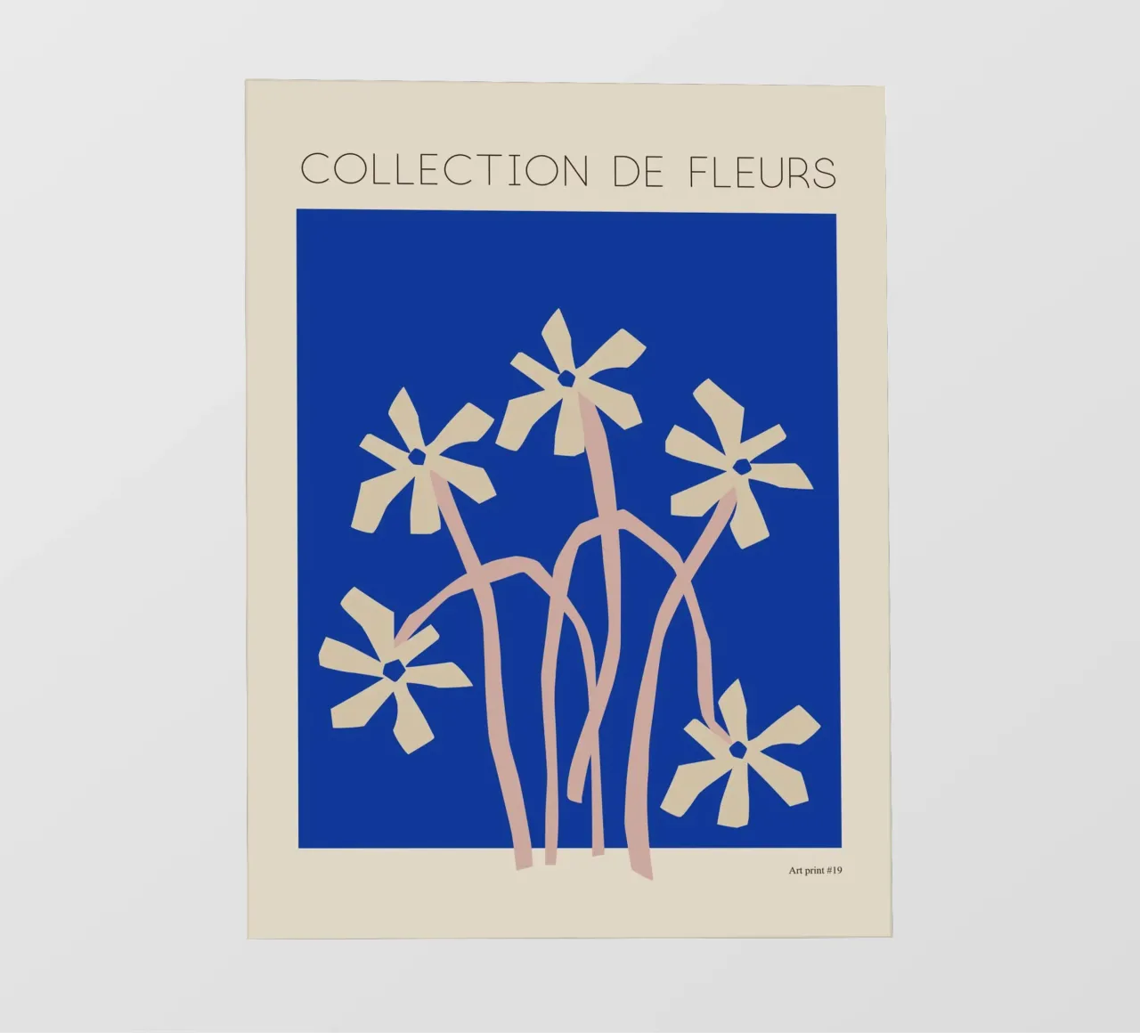 Collection De Fleurs telo in pvc da treechild