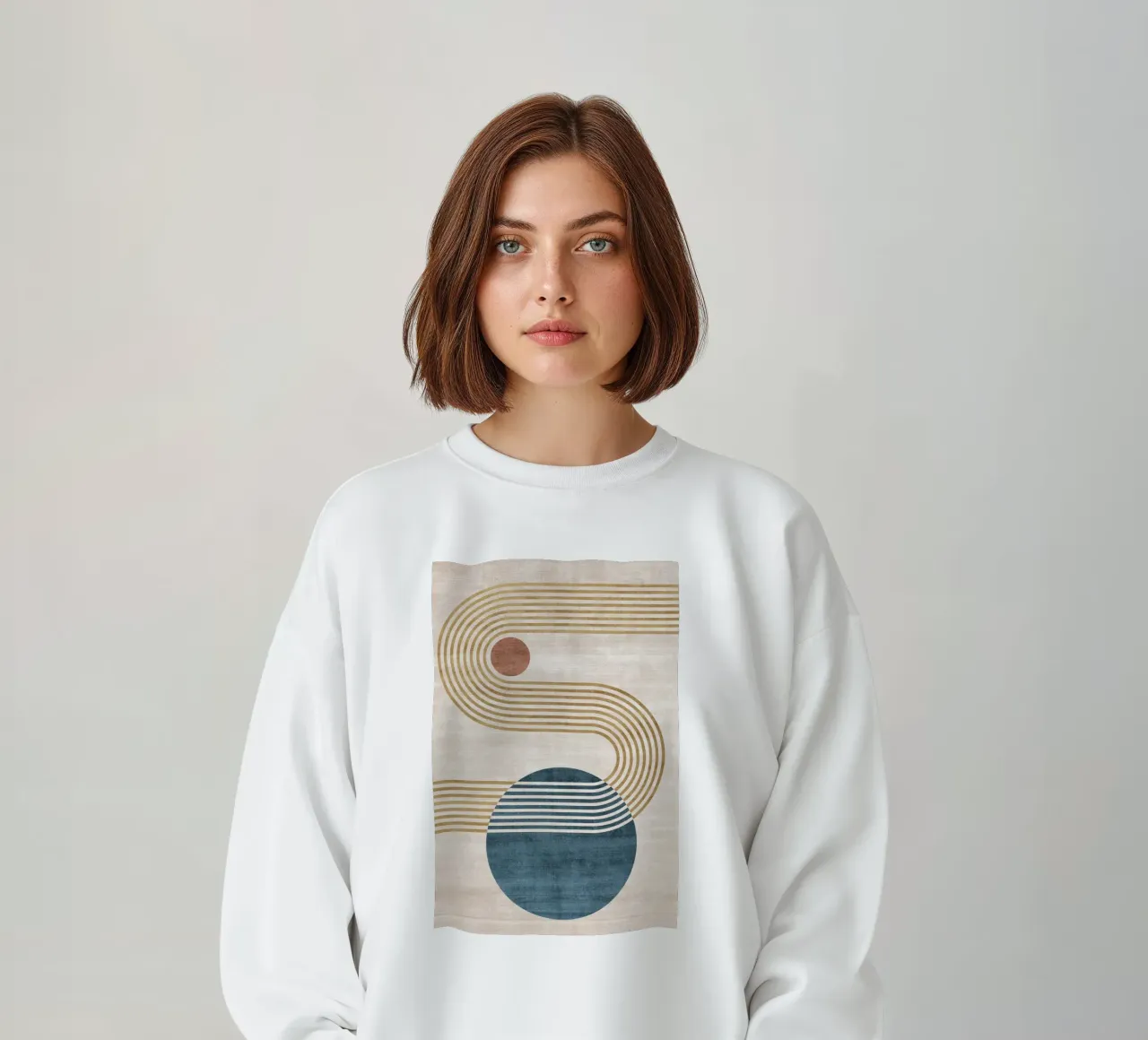 Geometric Harmony No 2 felpa da treechild