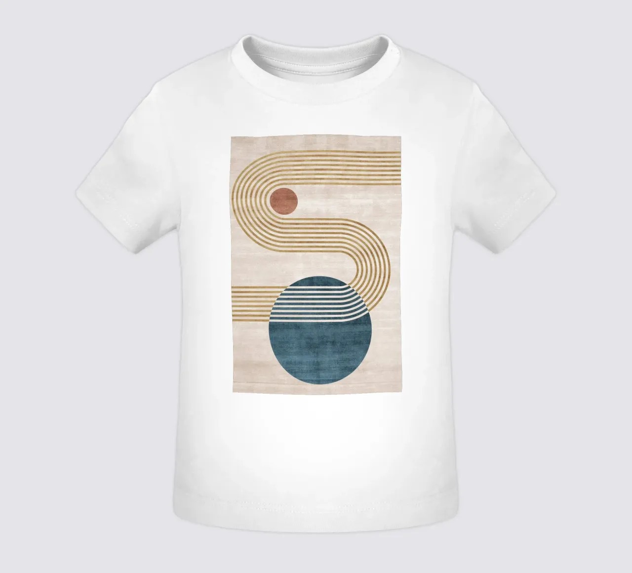 Geometric Harmony No 2 maglietta neonato da treechild