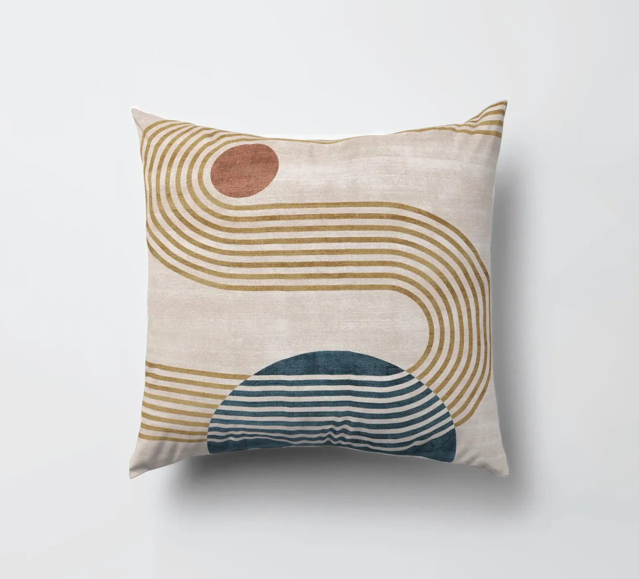 Geometric Harmony No 2 cuscino da treechild