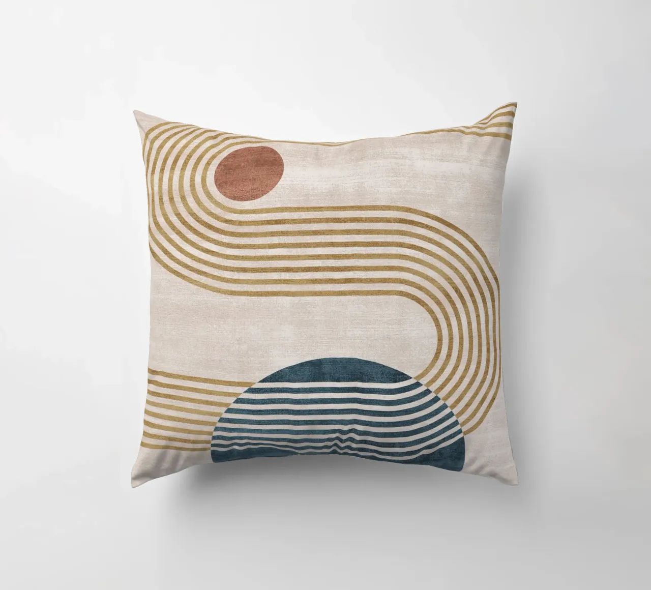 Geometric Harmony No 2 cuscino da treechild