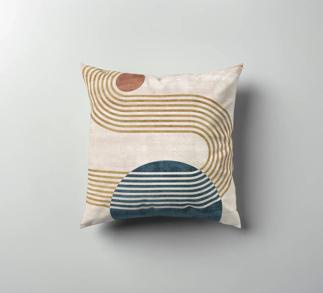 Geometric Harmony No 2 cuscino da treechild