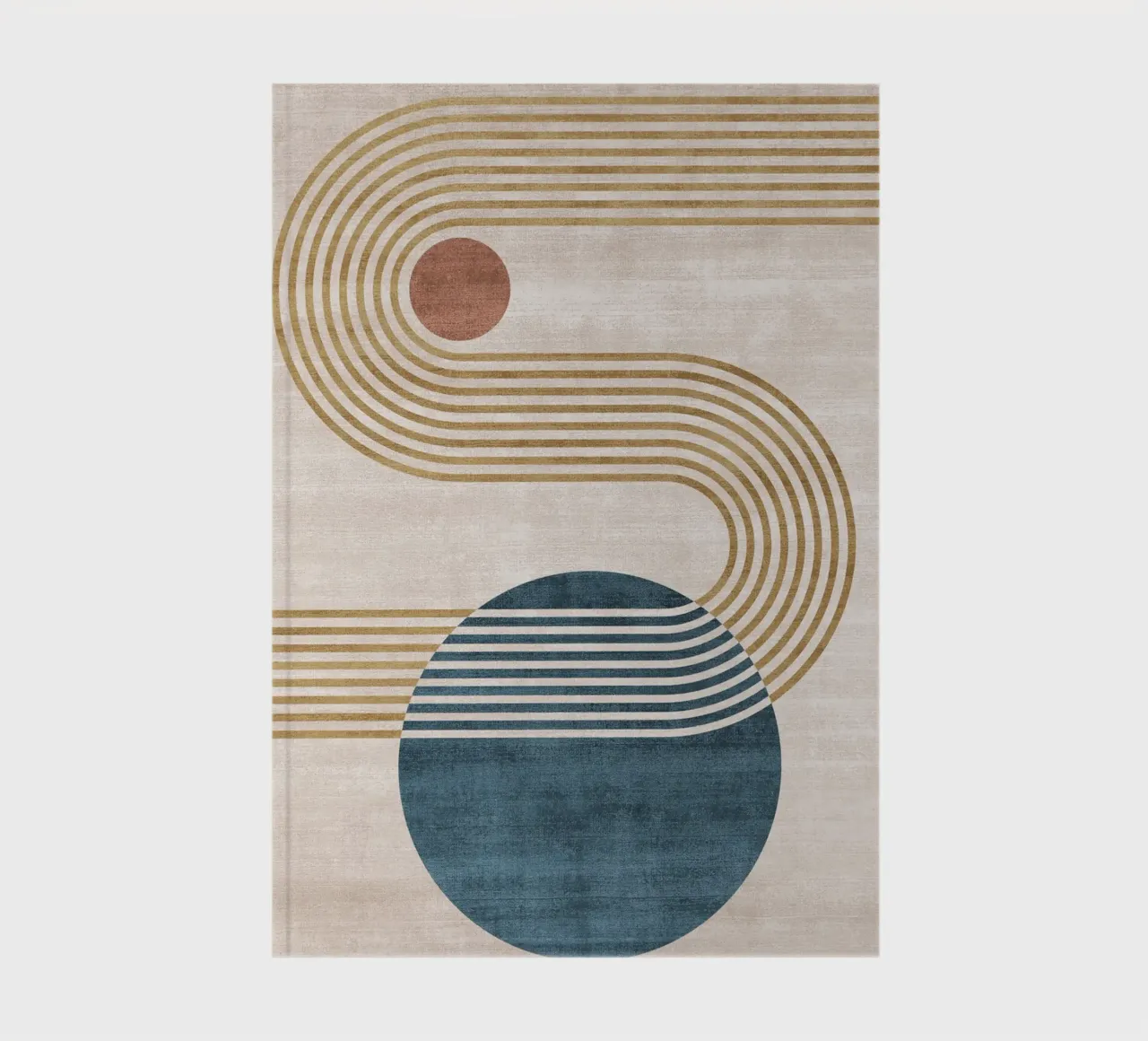 Geometric Harmony No 2 Notizbuch von treechild