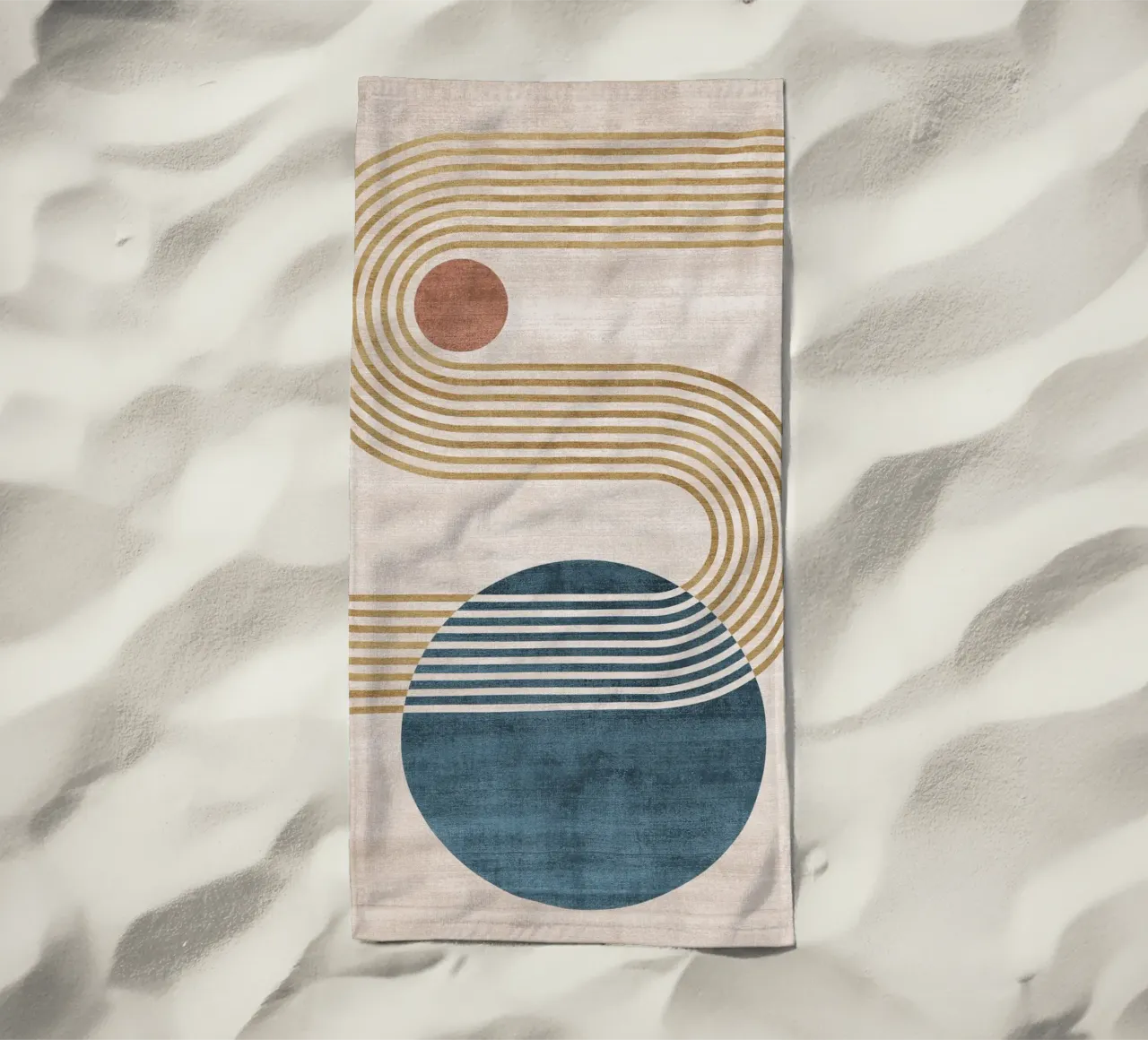 Geometric Harmony No 2 telo mare da treechild