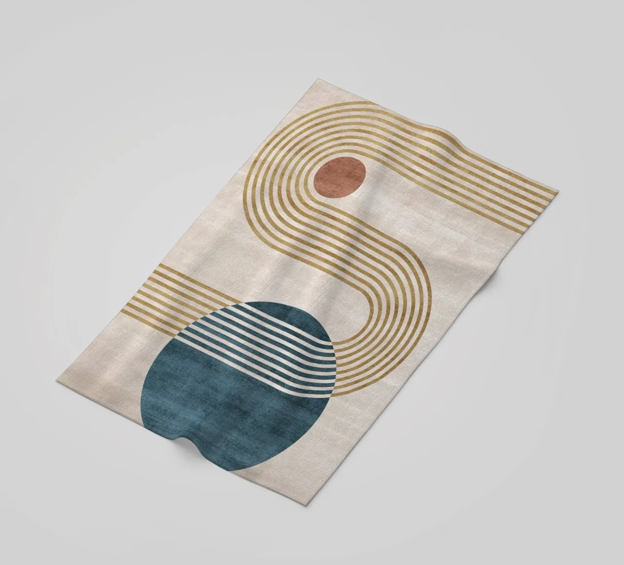 Geometric Harmony No 2 telo mare da treechild