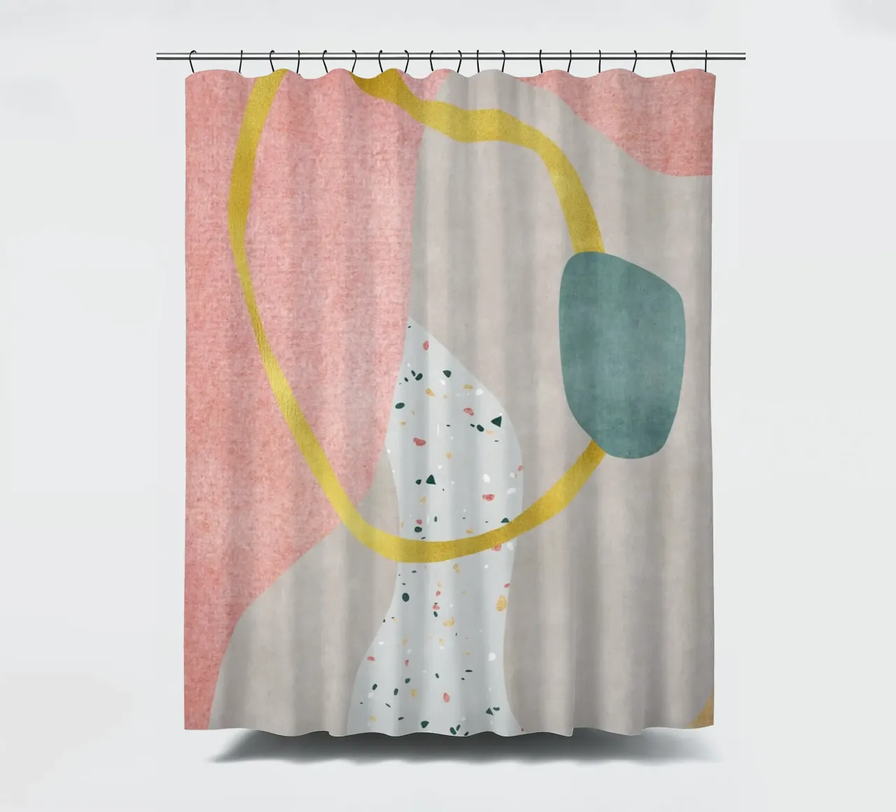 Geometric Harmony No 3 tenda da doccia da treechild