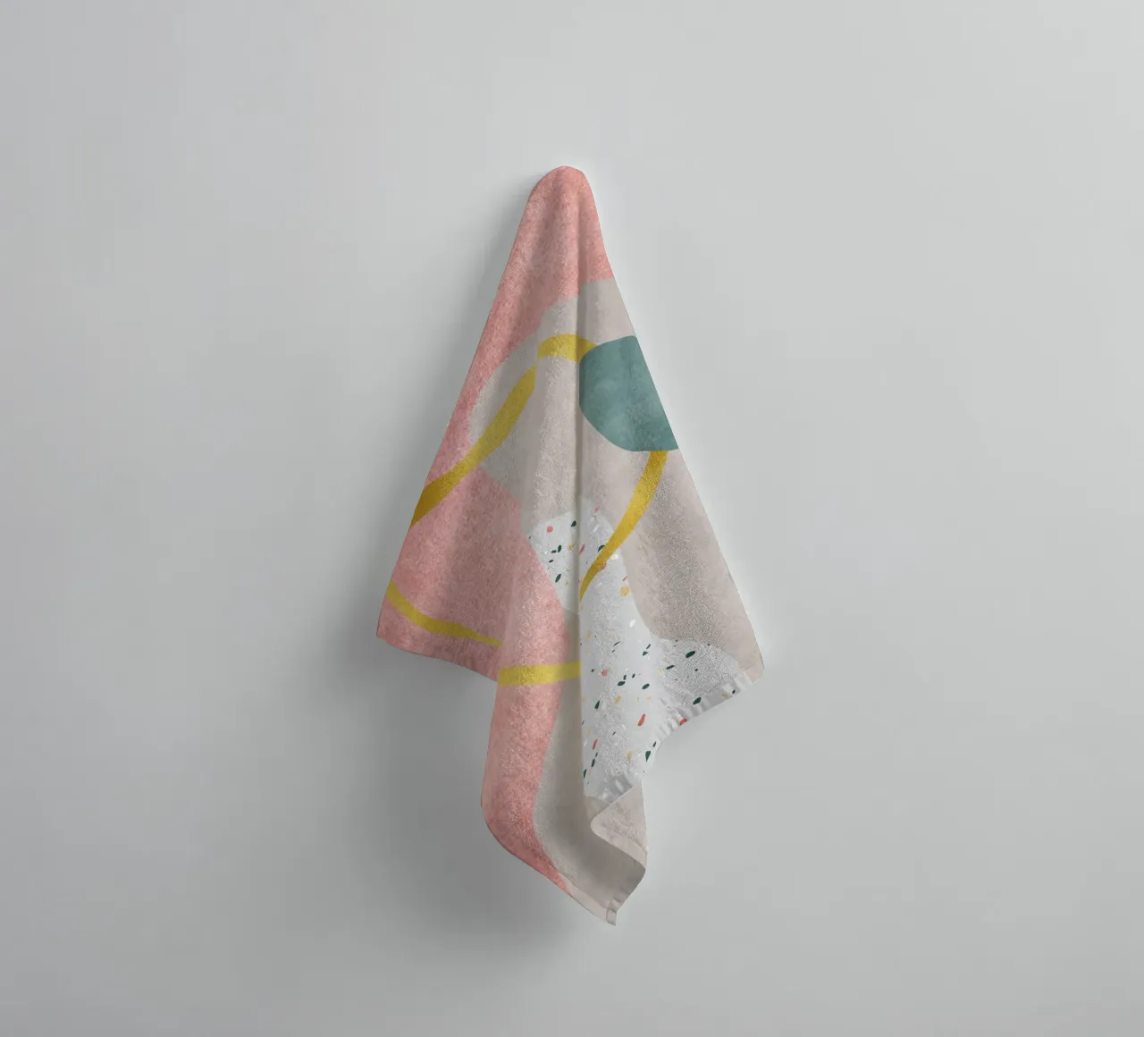 Geometric Harmony No 3 asciugamano da bagno da treechild