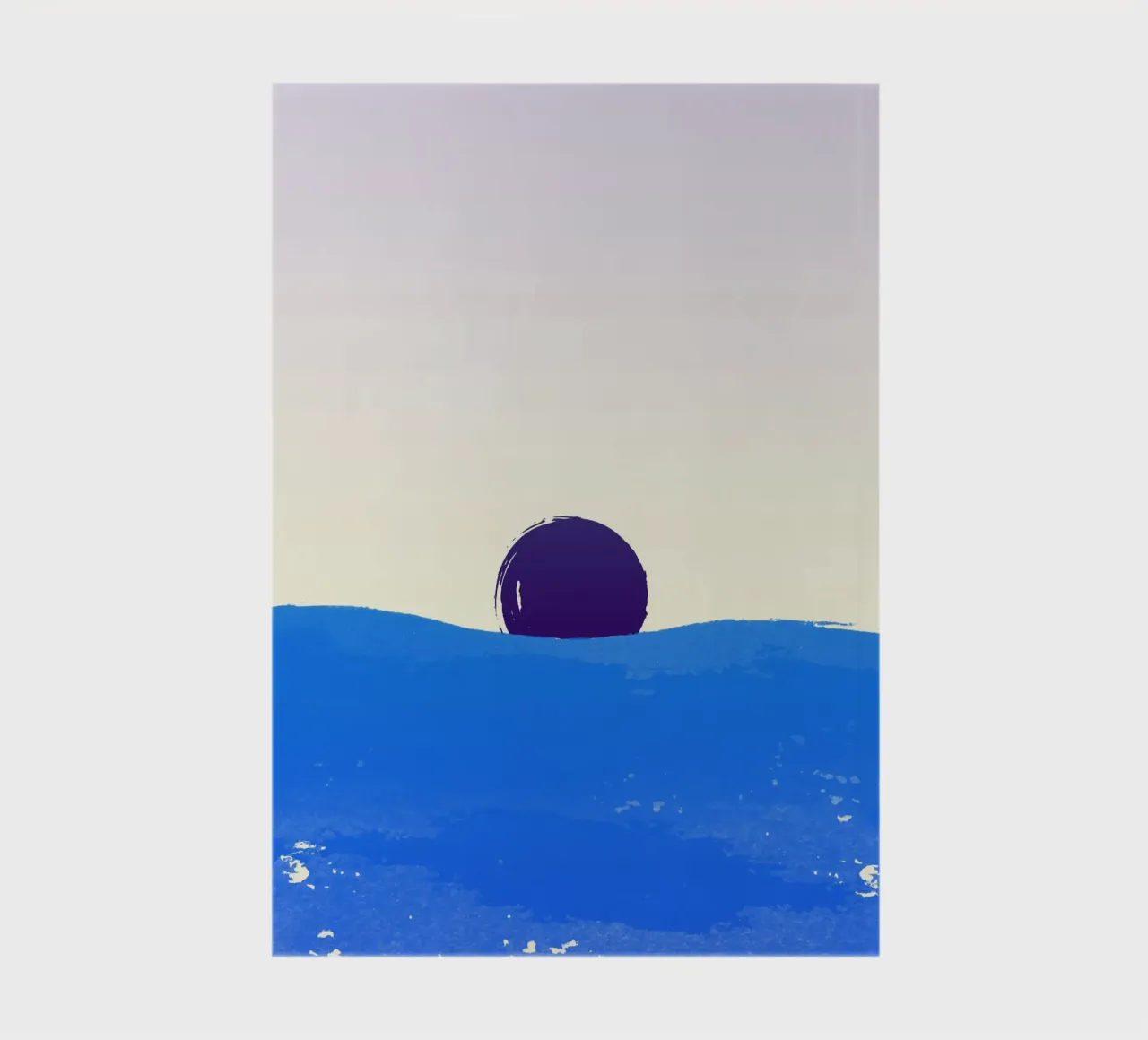 Coucher de soleil sur l'océan diario da Sea Lover